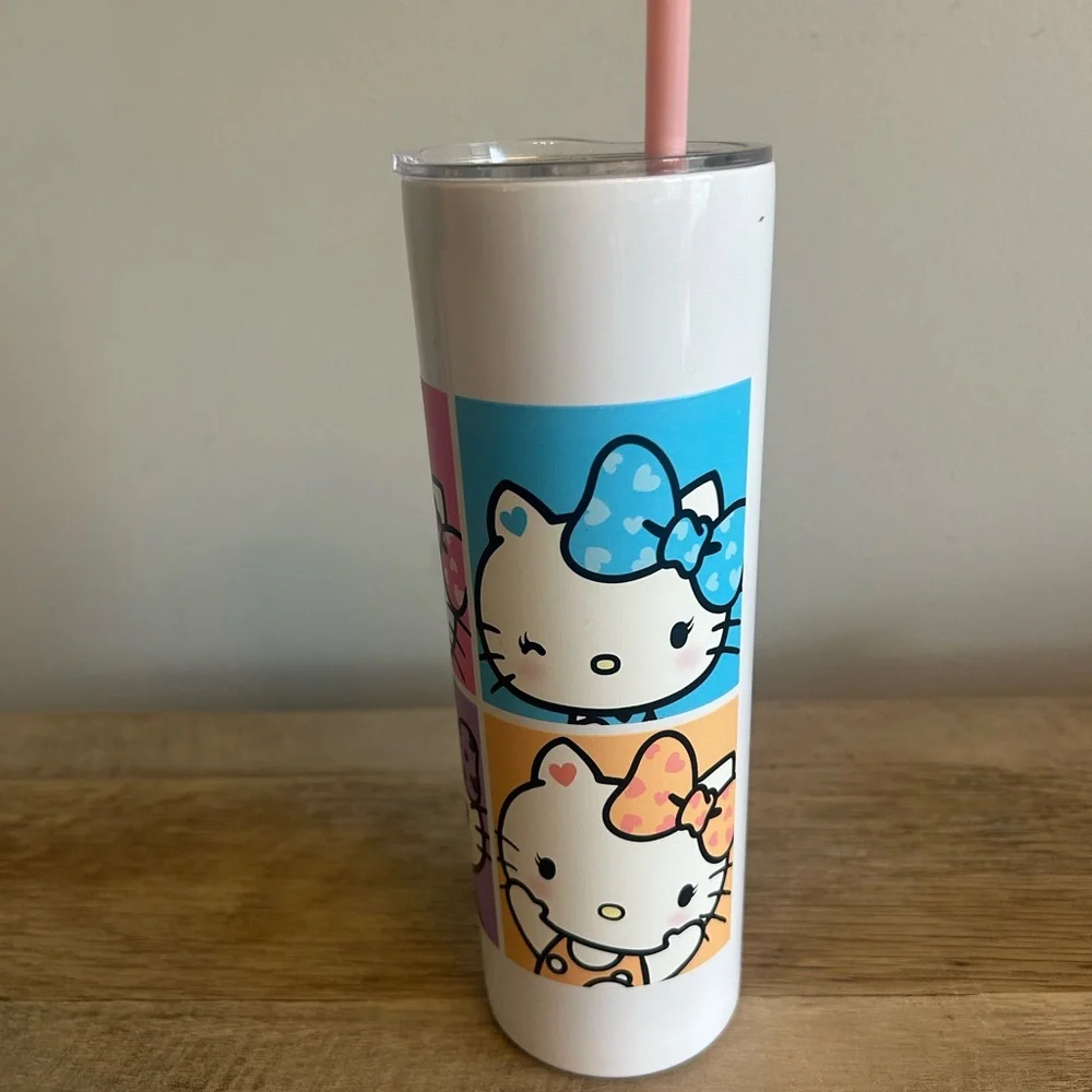 Hello Kitty X Gotcha Large capacity‎ 16oz Cup-tumbler 2023 Sanrio